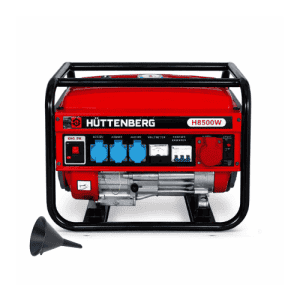Hüttenberg H8500W Benzine Generator 2.5KW incl. trechter-set