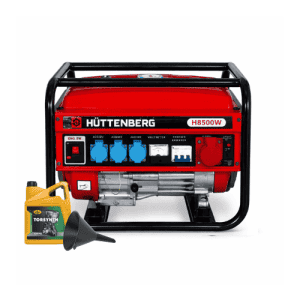 Hüttenberg H8500W Benzine Generator 2.5KW  Actiepakket